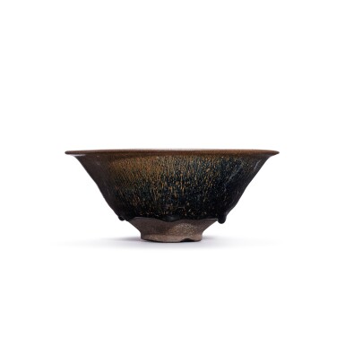 黑釉兔毫盞  Rabbit hair cup