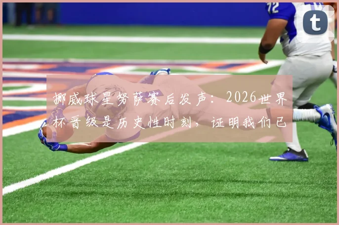 挪威球星努萨赛后发声：2026世界杯晋级是历史性时刻，证明我们已是强队