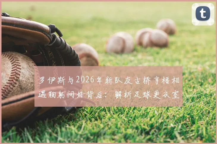 罗伊斯与2026年新队友古桥亨梧相遇鞠躬问好背后:解析足球更衣室的礼仪文化与球队磨合细节